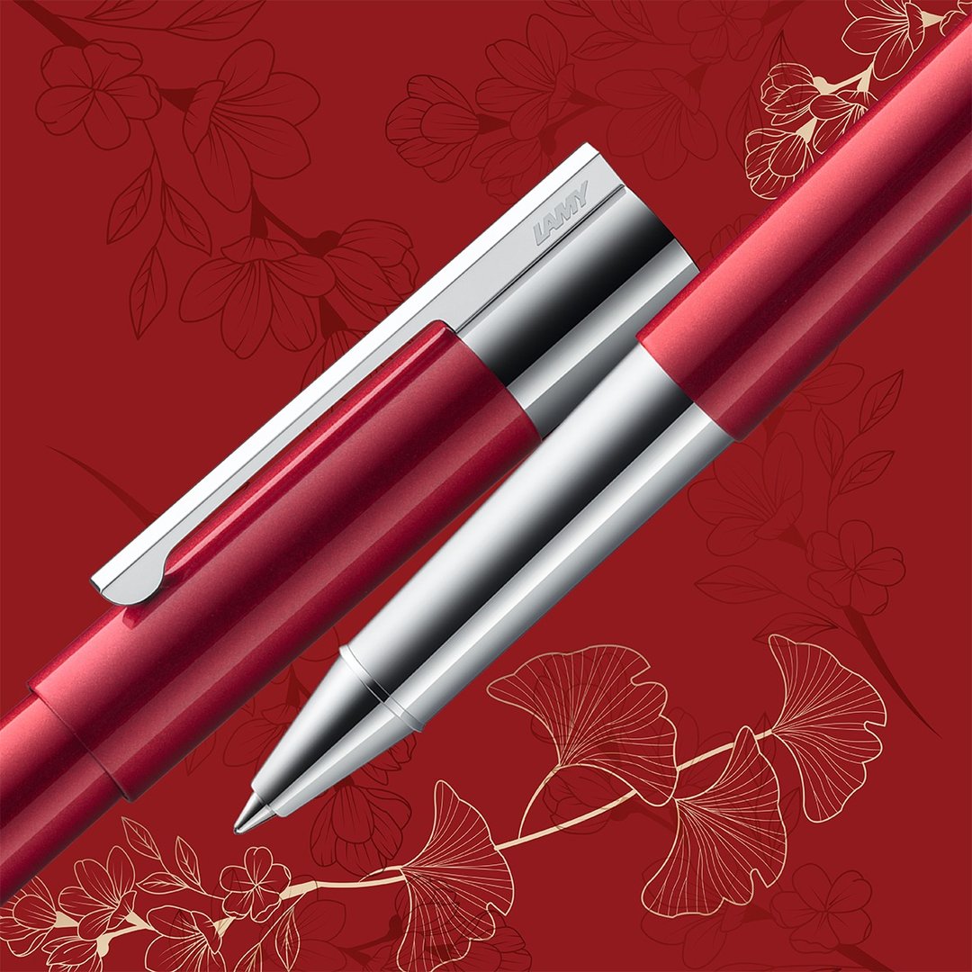 LAMY 全球限量 钢珠笔 / scala 精粹系列 - pianored 钢琴红 - 钢珠笔 - 其他金属 红色