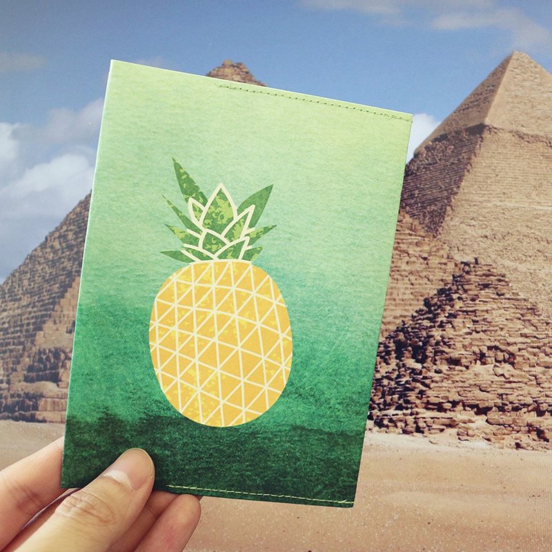 德国 Paprcuts.de 护照夹(凤梨) - 护照夹/护照套 - 其他材质 绿色