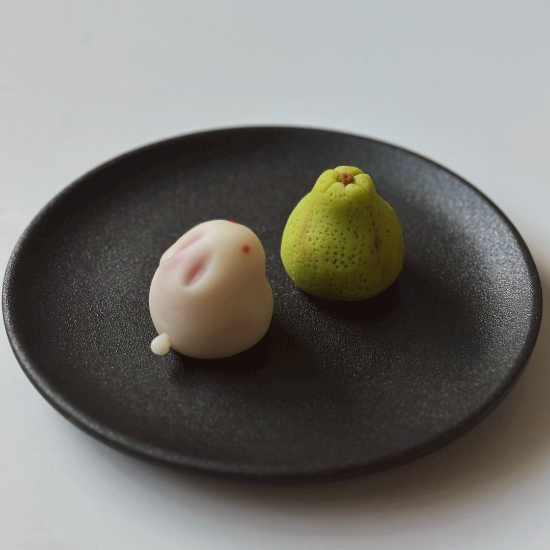 指尖甜点艺术和果子 - 美食 - 新鲜食材 