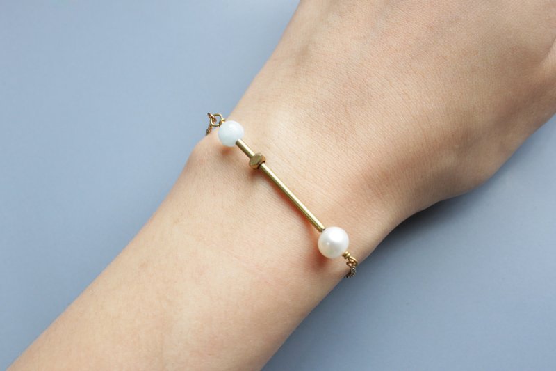 │沙铃│手链-粉蓝 - 手链/手环 - 其他金属 蓝色