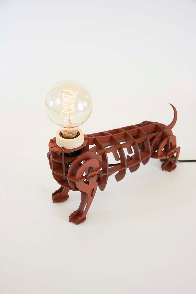 【DIY灯生物系列】DOG – 氛围灯 – 110V – 立体拼图 - 灯具/灯饰 - 其他材质 