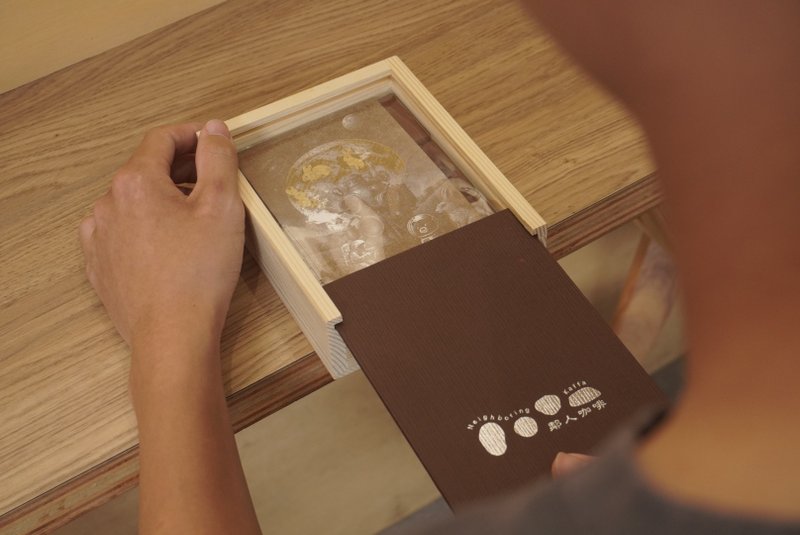 【咖啡豆+明信片礼盒】乐田活版印刷配方豆 实用礼物 礼盒 送礼 - 咖啡 - 新鲜食材 