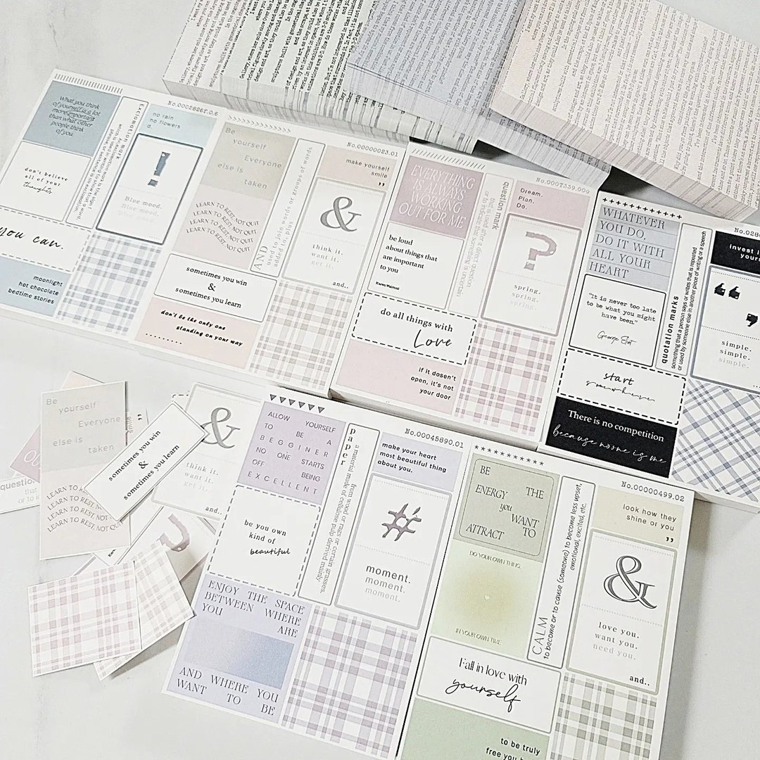 多功能装饰纸 (All-in-one deco paper) - 便条纸/标签贴 - 纸 