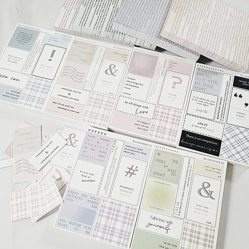 多功能装饰纸 (All-in-one deco paper) - 便条纸/标签贴 - 纸 