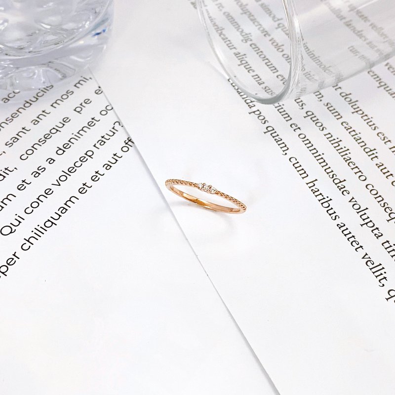 14K | 春芽_戒指 - 戒指 - 贵金属 