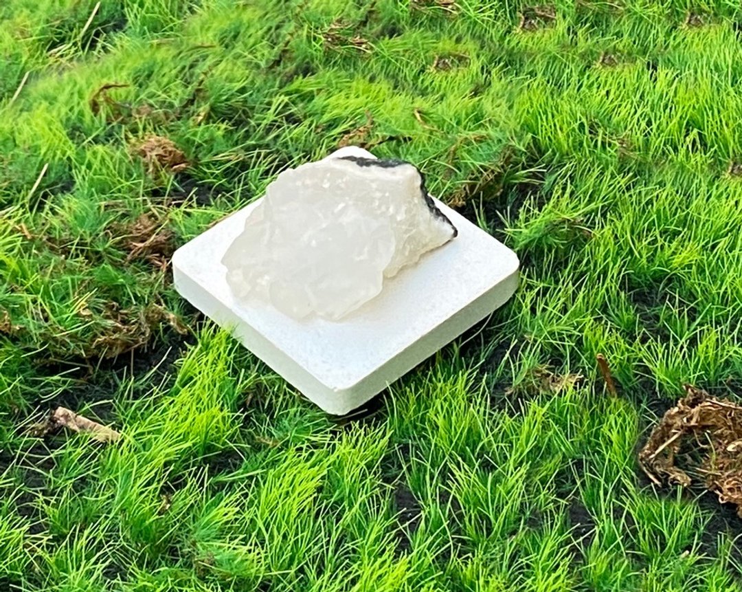 天然原矿能量清新白色鱼眼石消磁净化 疗愈 开运 净化 - 摆饰 - 水晶 白色