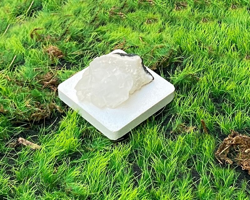 天然原矿能量清新白色鱼眼石消磁净化 疗愈 开运 净化 - 摆饰 - 水晶 白色