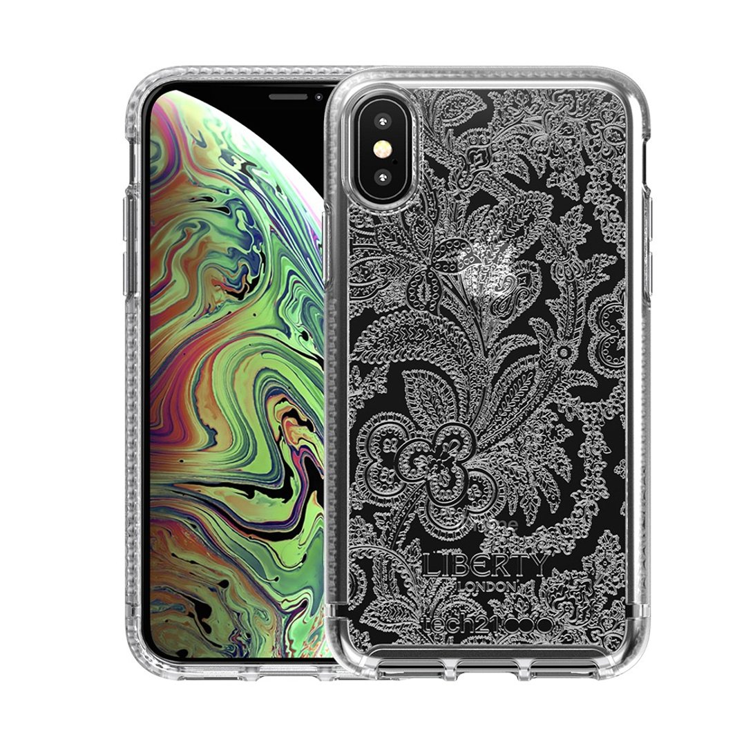 Tech21防撞硬式保护壳-iPhone X/Xs Liberty联名-(5056234707500) - 手机壳/手机套 - 其他材质 