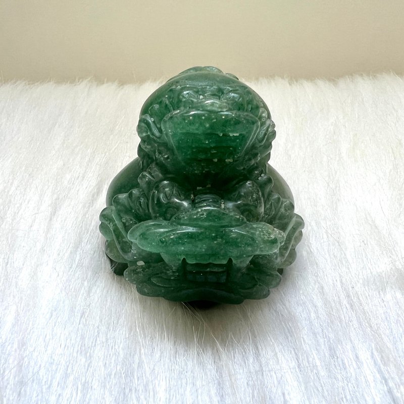 背子绿草莓晶龙龟 | 水晶 | 水晶龙龟 | 水晶摆件 - 摆饰 - 水晶 绿色