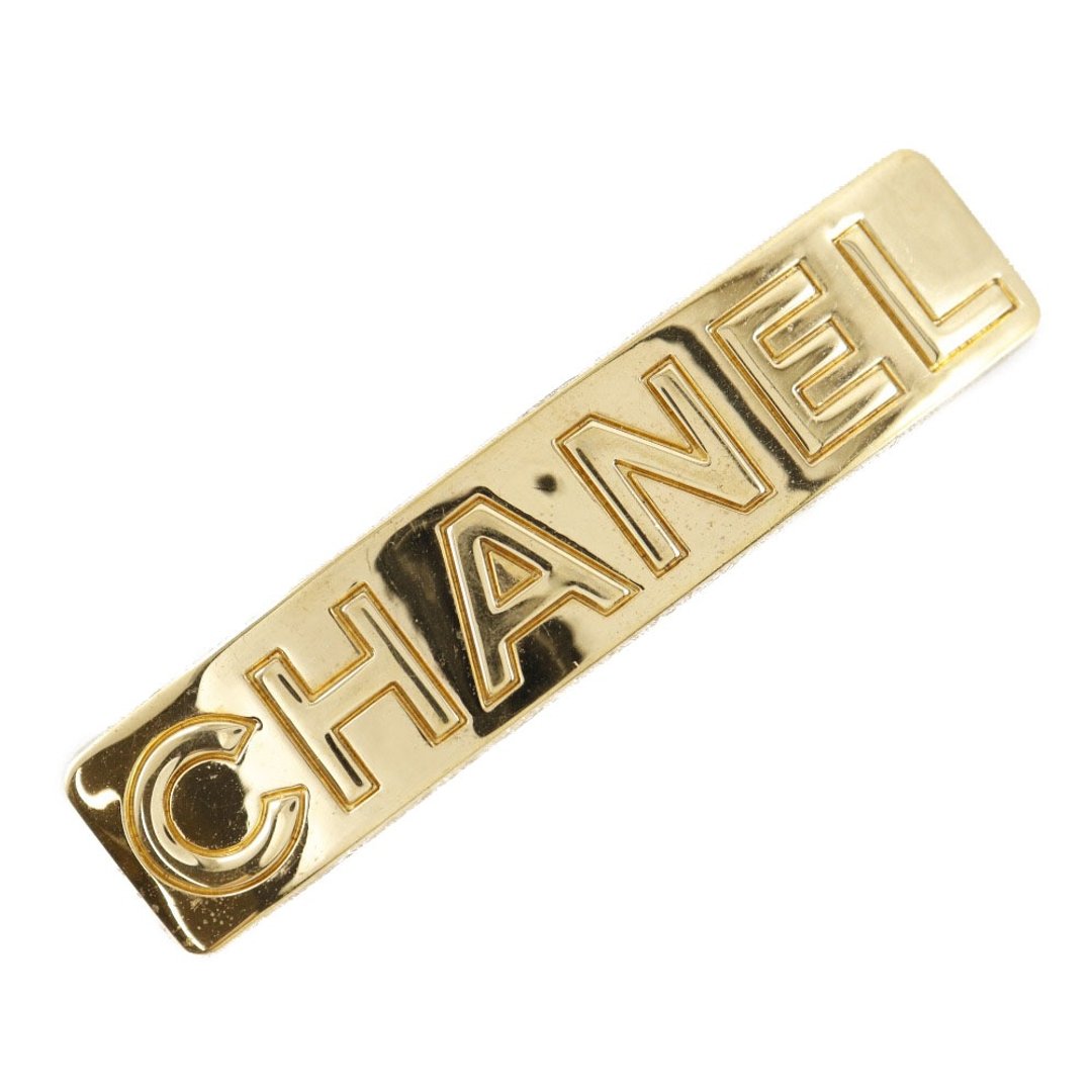 【日本直送】香奈儿 CHANEL 发夹 经典 Logo 复古 金属电镀 镀金 97A 女款【二手品】 - 发饰 - 其他金属 金色