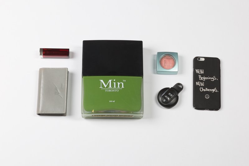 指甲油瓶为灵感原创手拿包-军绿 - 手拿包 - 压克力 绿色