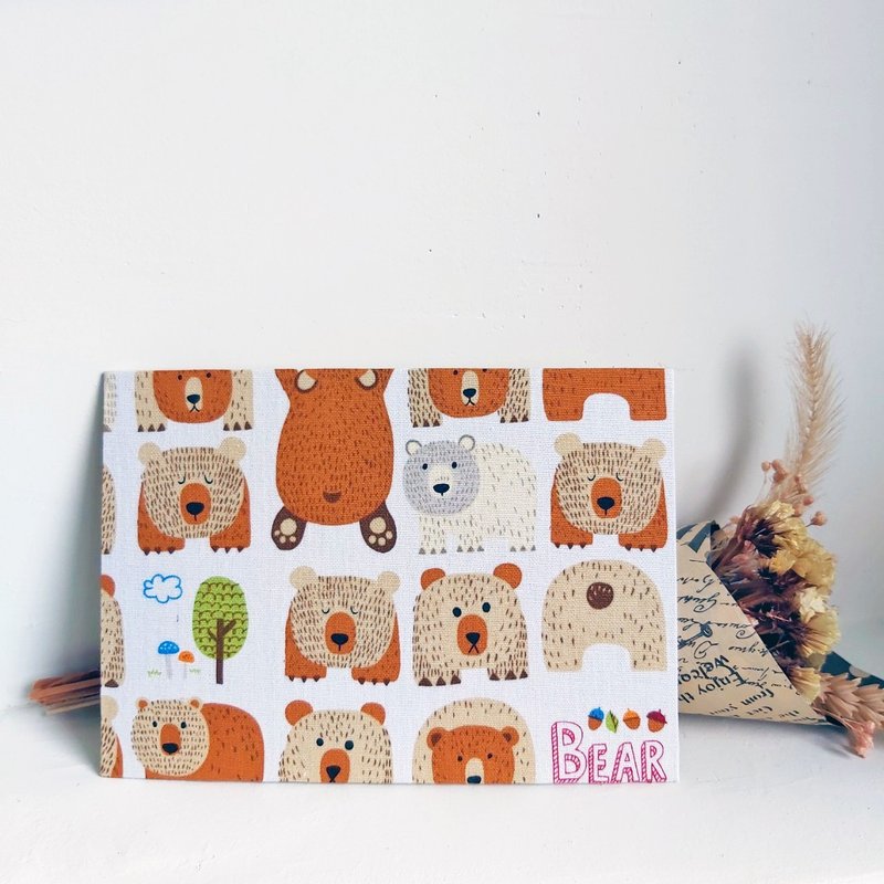 【现货】布卡片 明信片 祝福万用卡 - 卡片/明信片 - 棉．麻 多色