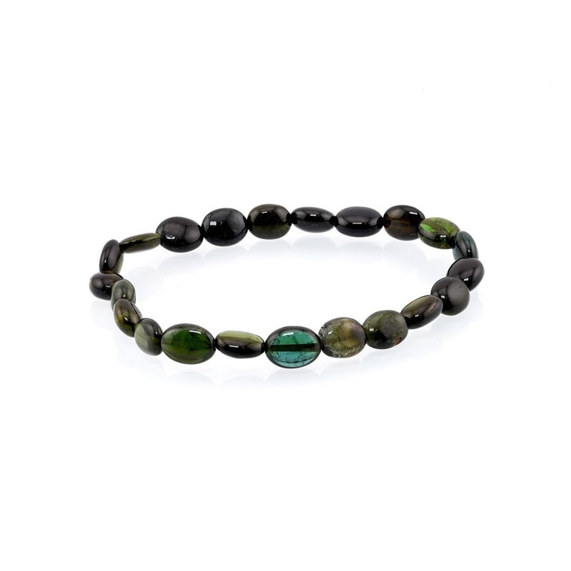 宝丽金珠宝-天然蓝绿糖果碧玺手链 - 手链/手环 - 宝石 