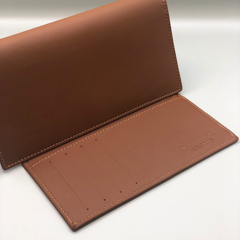 Camillo N.2 - 皮夹/钱包 - 真皮 咖啡色