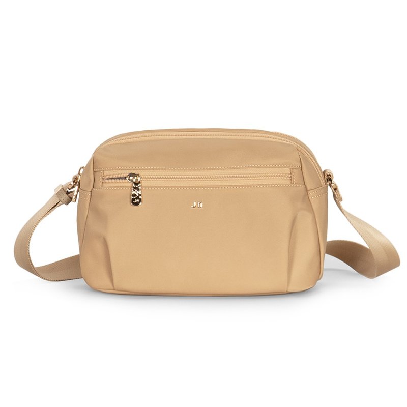 J II 斜背包 暮光大容量尼龙斜背包-8110-21-多色任选 - 侧背包/斜挎包 - 尼龙 金色