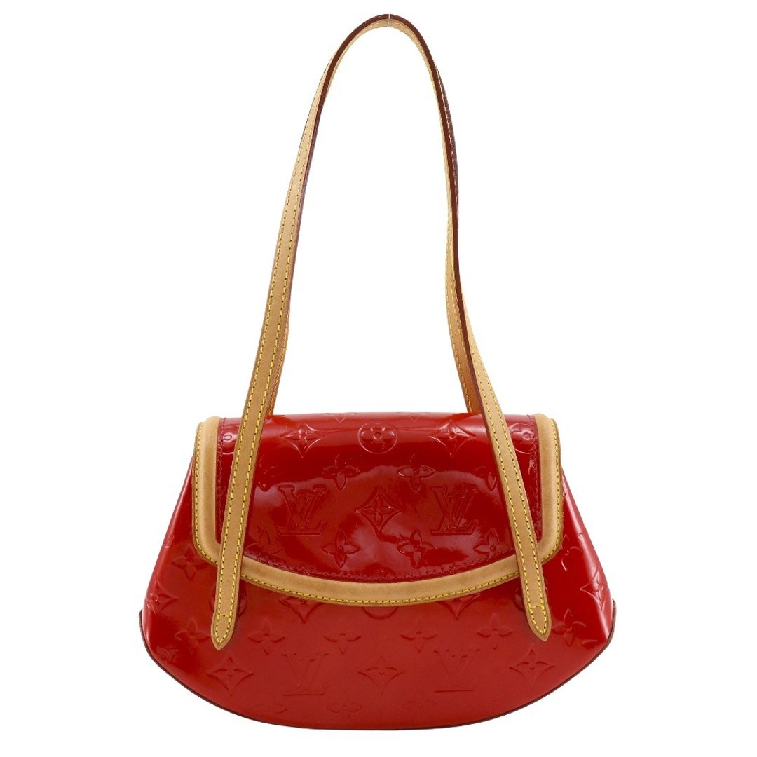 【日本直送】LOUIS VUITTON 碧克内湾 PM 托特包 M91291 Monogram Vernis 漆皮 红色 TH0044 女仕【二手】 - 手提包/手提袋 - 真皮 红色