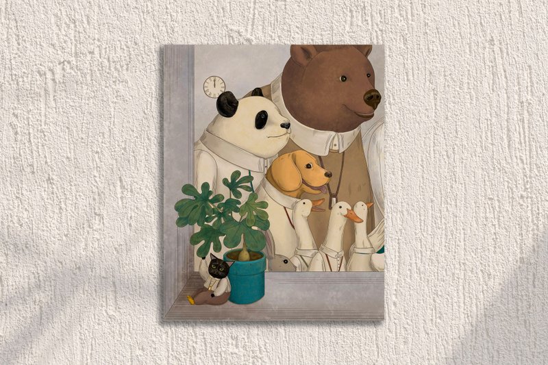 复制画-小憩片刻/海报/挂画/家饰 - 海报/装饰画/版画 - 纸 