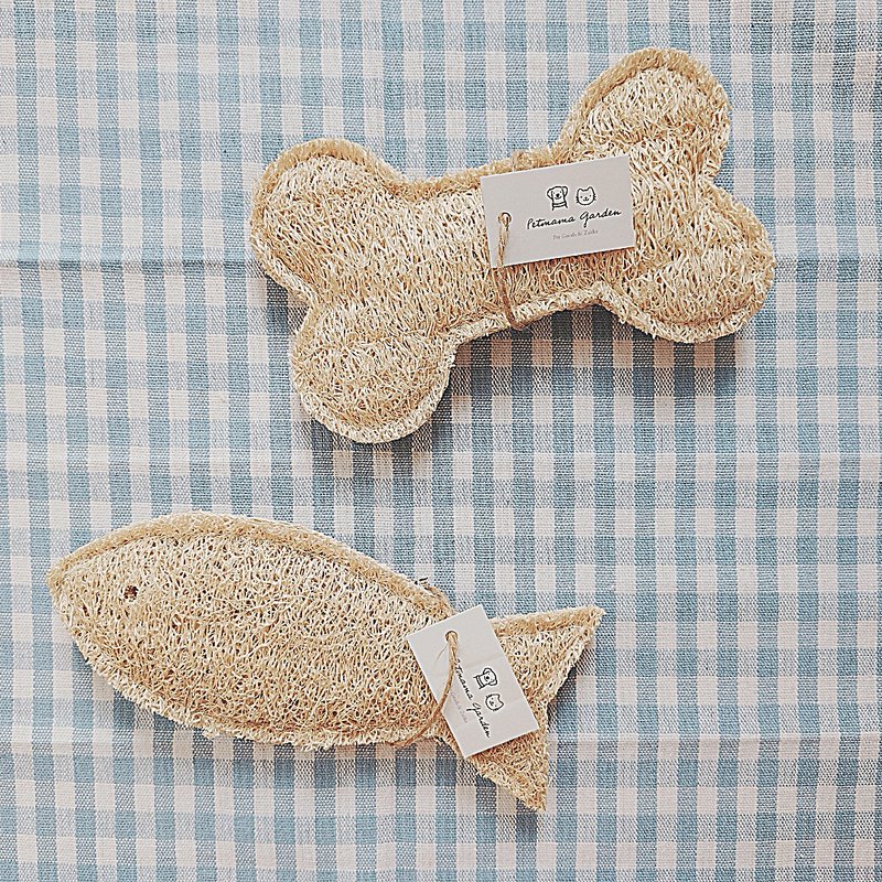 天然丝瓜络 宠物玩具 纯天然材质  猫狗玩具 - 玩具 - 环保材料 