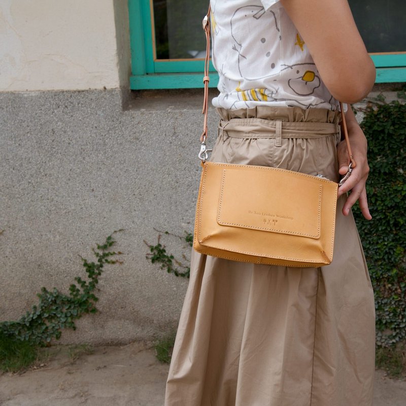 侧背包 扁包 体验课程 台中审计店 - 皮件 - 真皮 