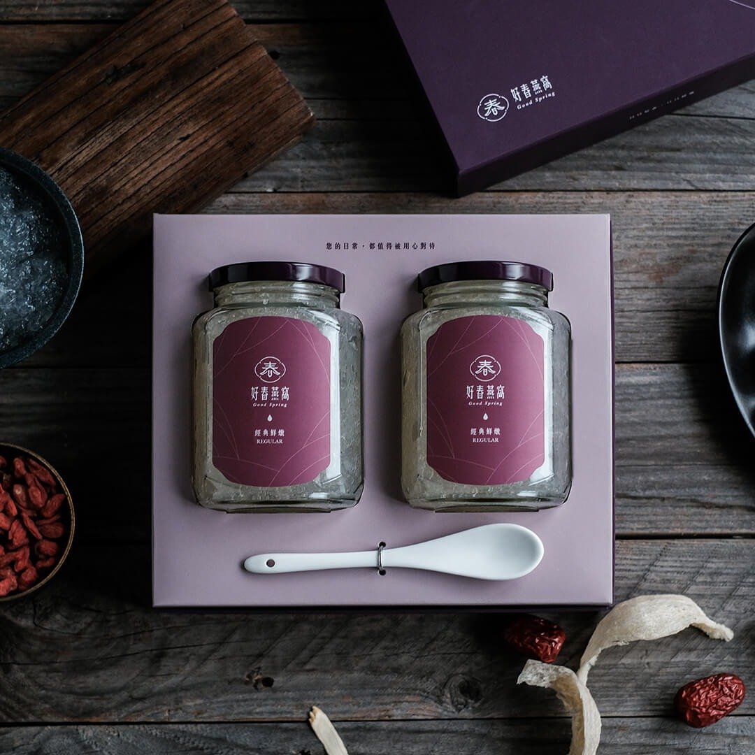 燕后 - 鲜炖燕窝礼盒 双入精装礼盒 360g 定制化 - 健康/养生 - 新鲜食材 紫色
