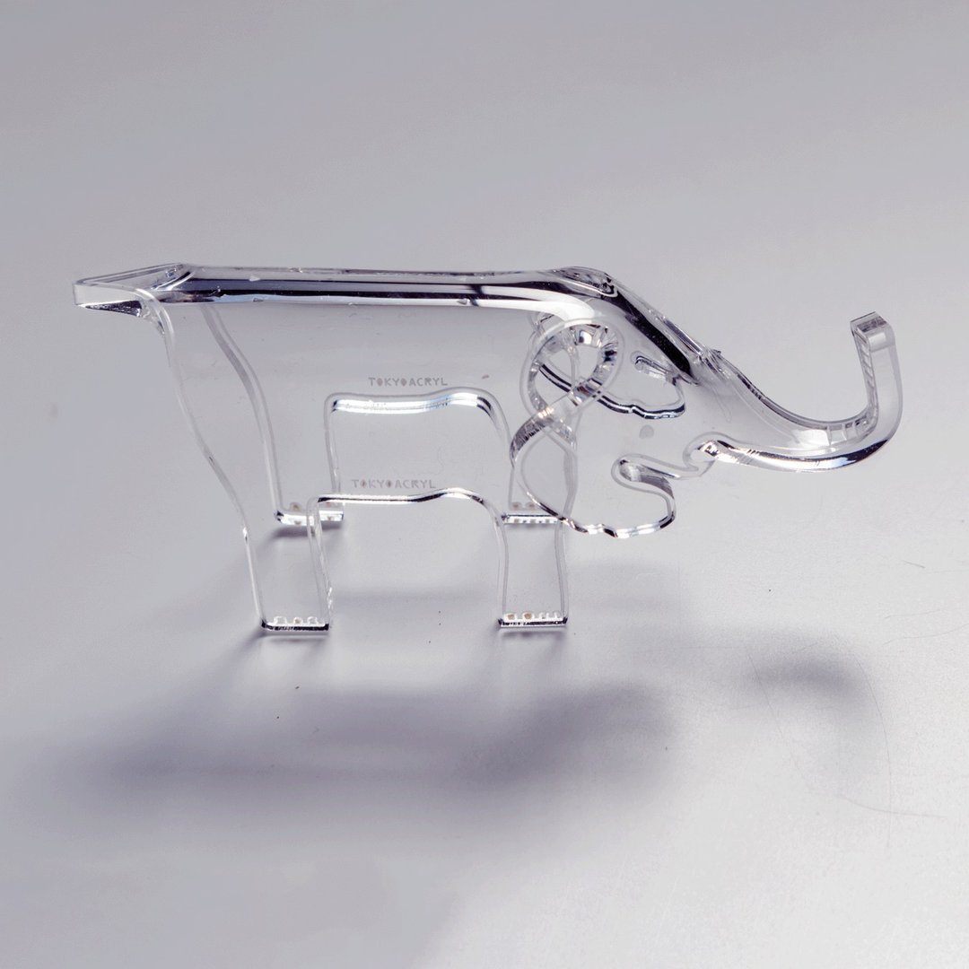 [Video available] Elephant / Transparent animal production kit / Advanced edition - 其他 - 压克力 透明