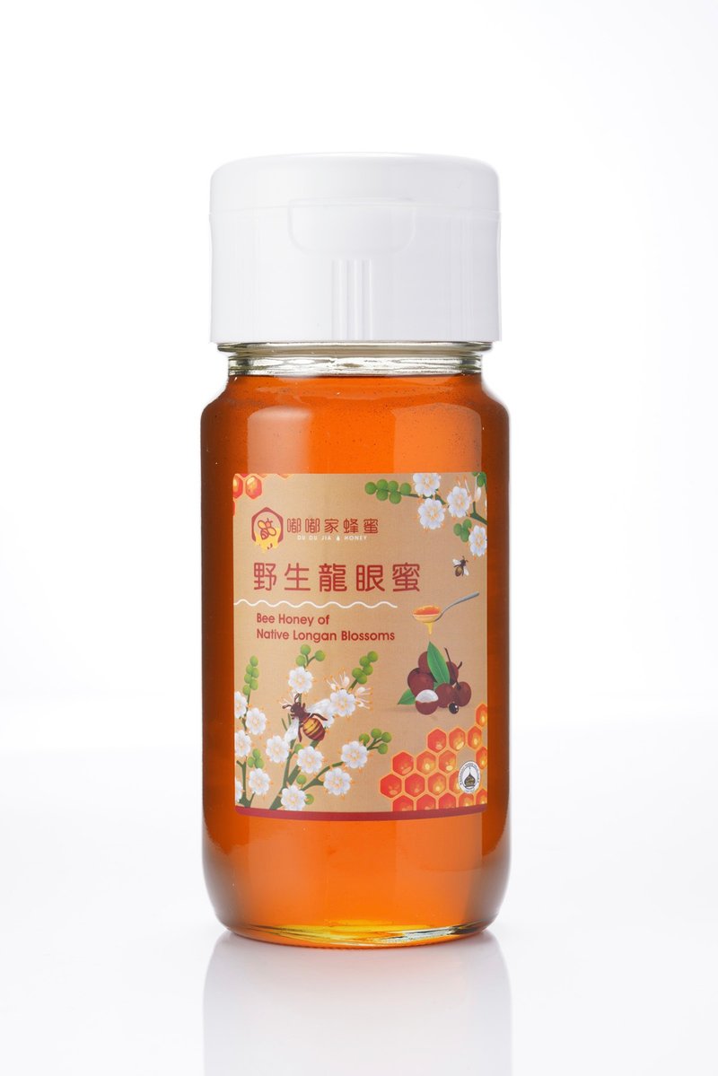 【嘟嘟家蜂蜜】完熟蜂蜜 | 野生龙眼蜜 700g - 蜂蜜/黑糖 - 新鲜食材 橘色