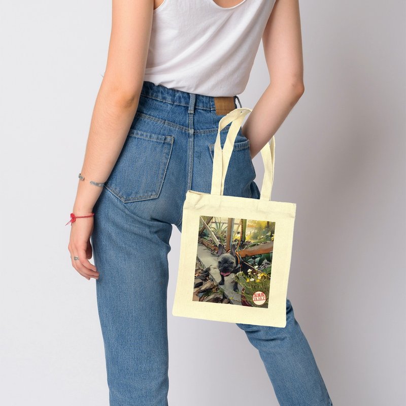 环保单肩包  |  法斗吴妹珠 | 中袋 - 侧背包/斜挎包 - 聚酯纤维 