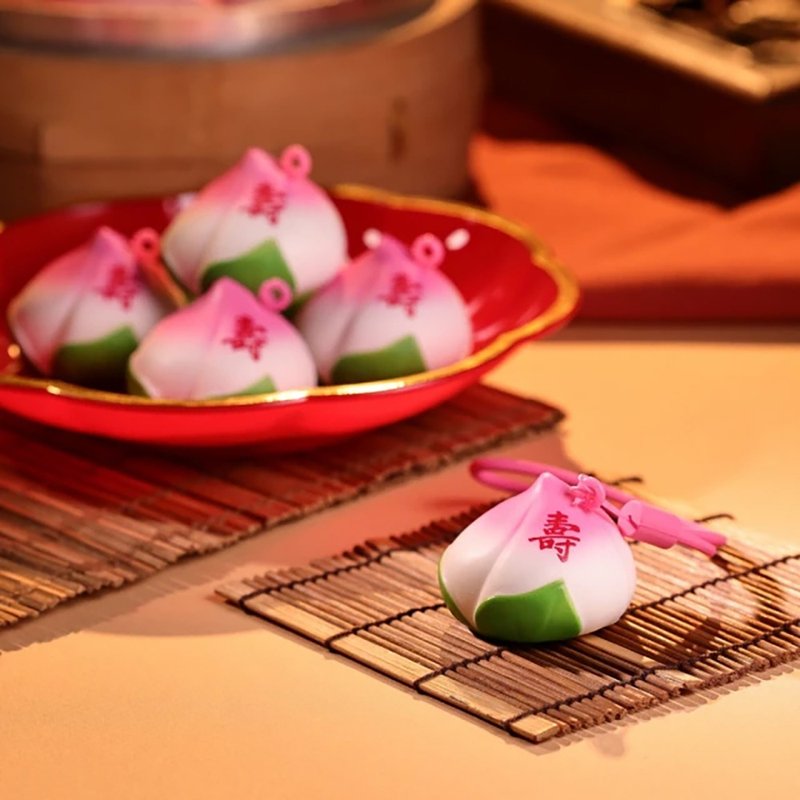 一卡通 | 福禄寿桃立体款 - 造型悠游卡/交通卡 - 其他材质 粉红色