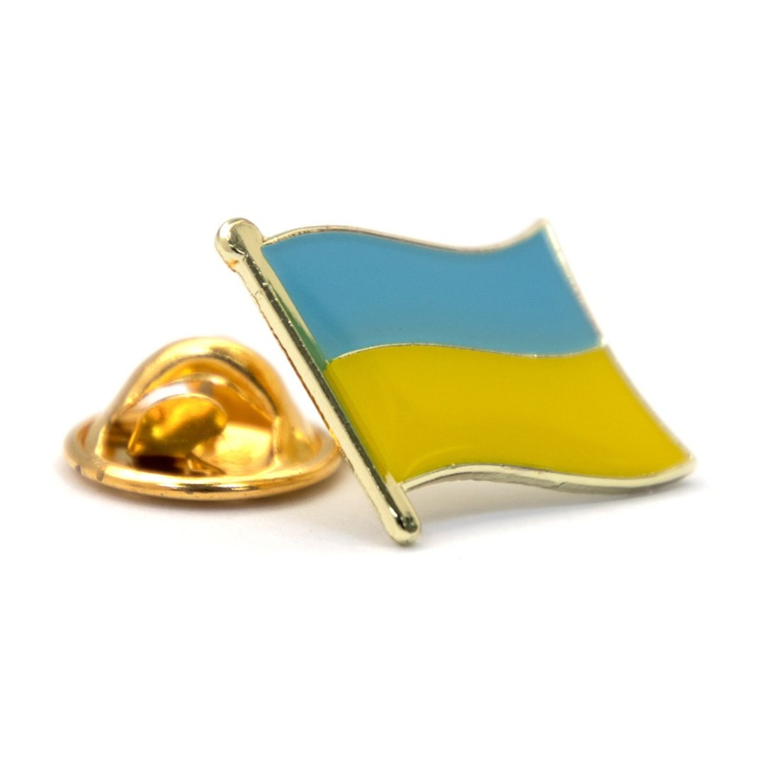Ukraine 乌克兰 金属饰品 配饰 别针 支持乌克兰 国徽胸章 国旗胸 - 胸针 - 其他材质 多色