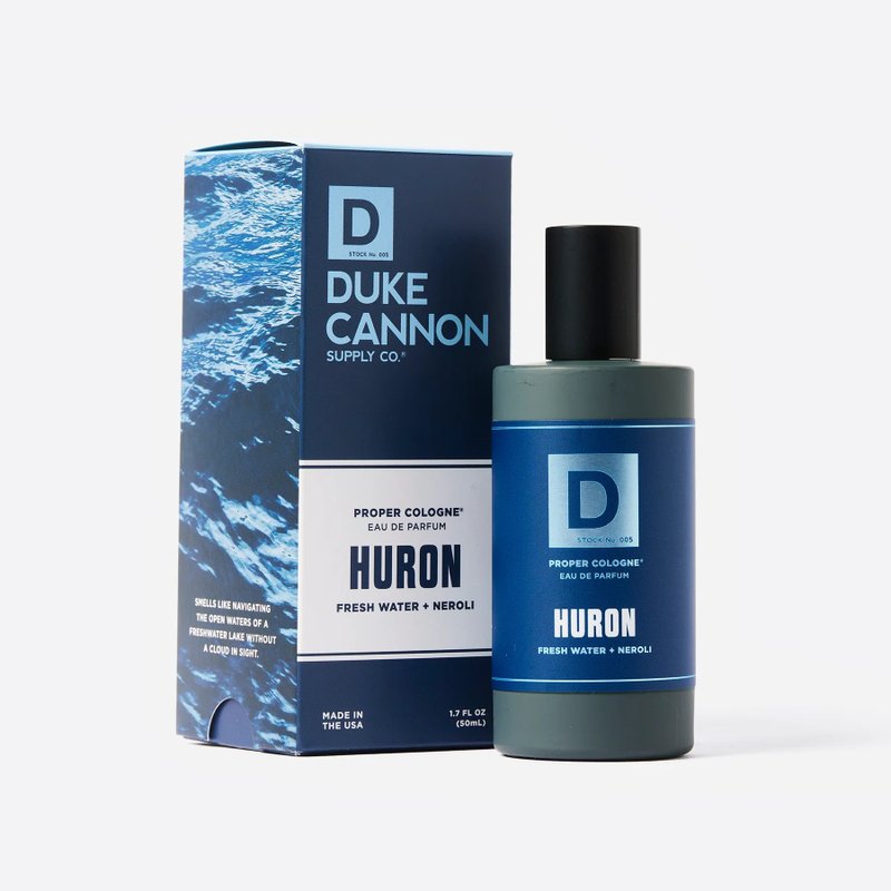 Duke Cannon 休伦人正宗古龙水 - 香水/香膏 - 植物．花 蓝色