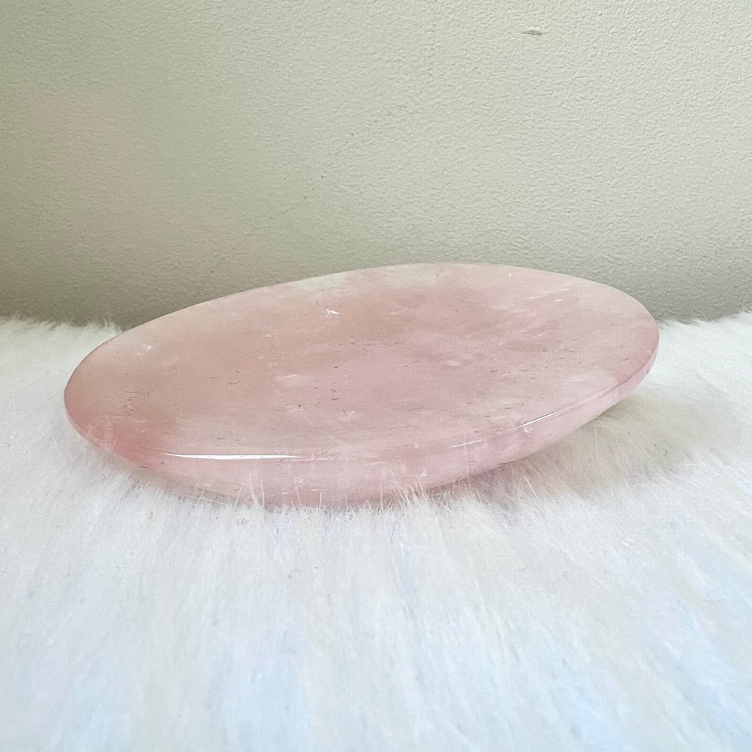 粉晶碟 | 水晶 | 水晶碟 | 水晶摆件 - 摆饰 - 水晶 粉红色