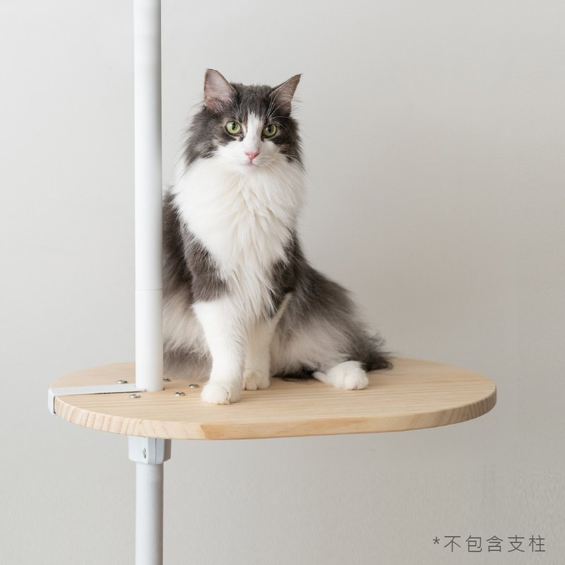 实木跳板 | 量身打造猫咪动线 - 抓板/跳台 - 木头 卡其色
