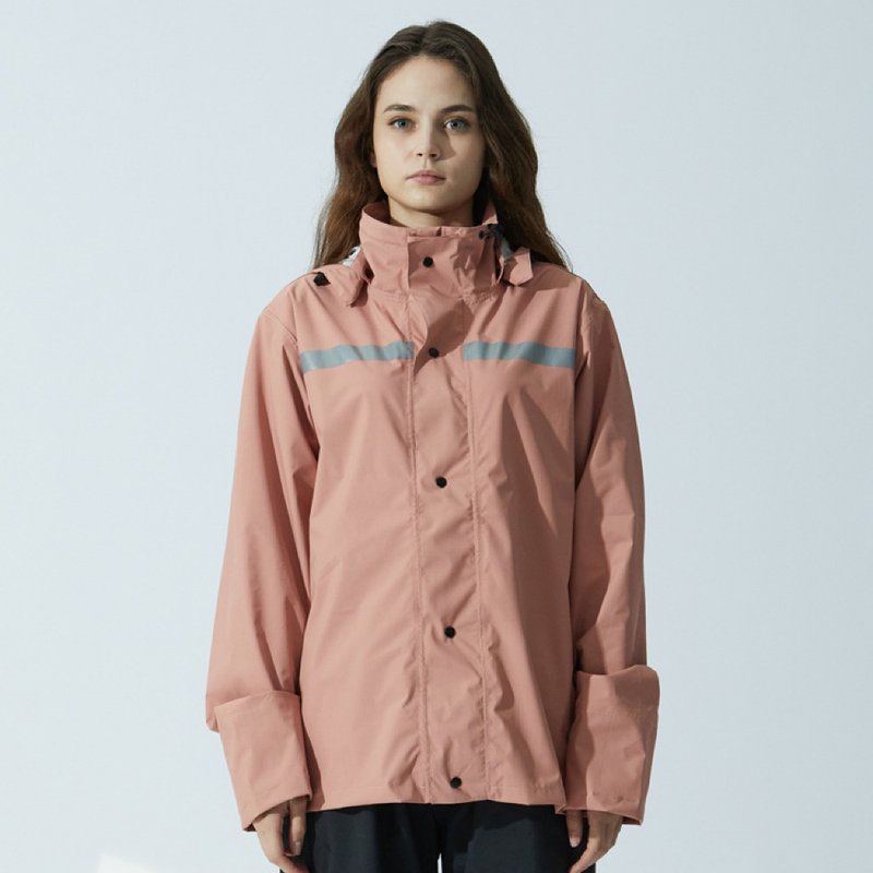 新品上市 /Simple Forward/ 轻量成套式雨衣裤-干燥玫瑰 - 雨伞/雨衣 - 尼龙 粉红色
