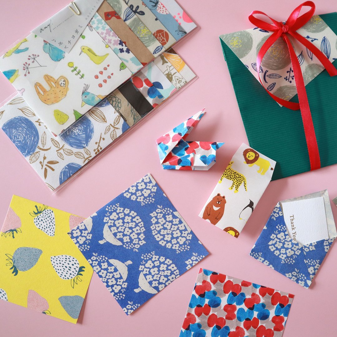 Mini Chiyogami Paper Set 105p - 其他 - 纸 多色