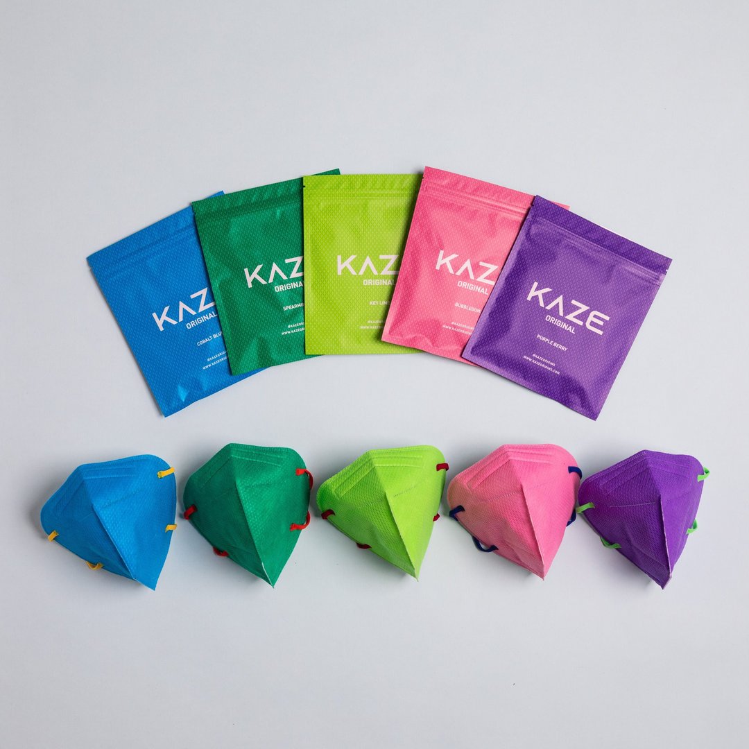 KAZE 软糖系列 3D立体口罩 (一盒十片入) - 口罩 - 其他人造纤维 多色