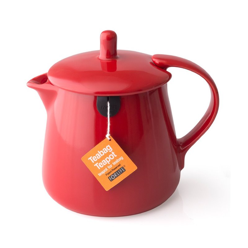 【节日送礼】美国FORLIFE茶包壶-红 (茶包茶壶) - 茶具/茶杯 - 瓷 红色