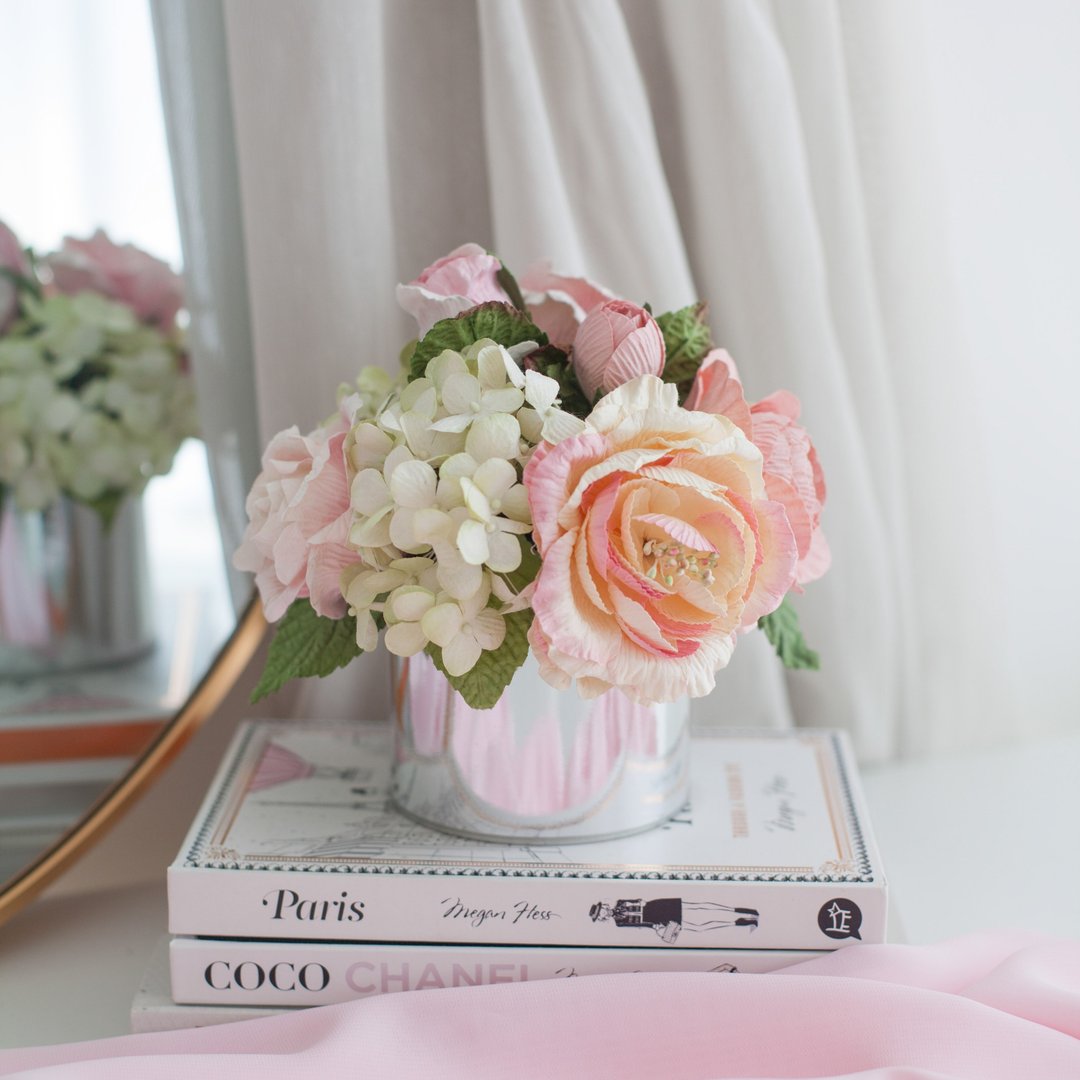 PEARL PINK - Aromatic Paper Tube Box - 摆饰 - 纸 粉红色