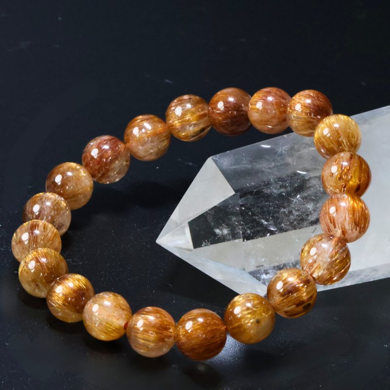 Tiger Chill 天然石手链 高品质 - 手链/手环 - 半宝石 金色