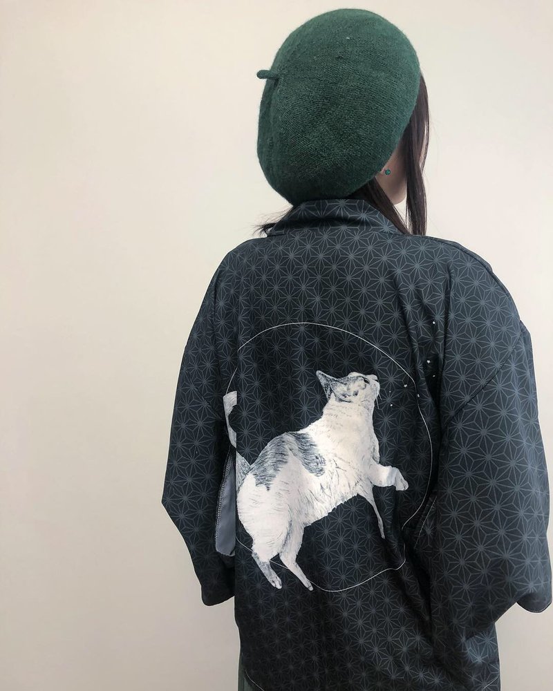 猫羽织 - 女装休闲/机能外套 - 其他材质 黑色