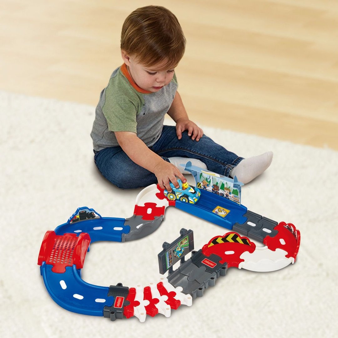 Vtech 声光城市嘟嘟车 - 小小赛车轨道组 - 玩具/玩偶 - 塑料 