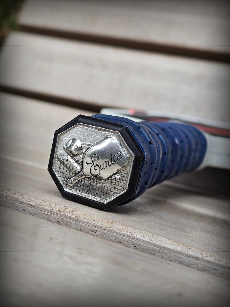 【定制化名牌】匹克球拍锡雕名牌 - 金工/饰品 - 其他金属 