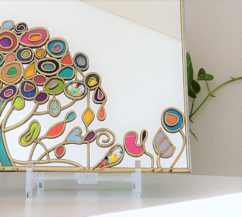 玻璃艺术桌面镜子 琉球幻想 - 其他 - 玻璃 多色