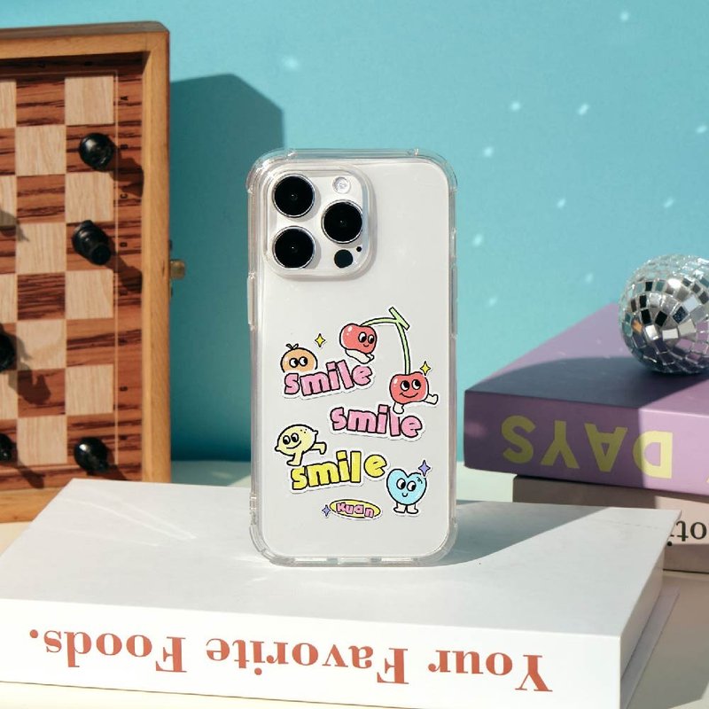 KUAN 3倍Smile全气囊防摔iPhone手机壳 - 手机壳/手机套 - 塑料 透明
