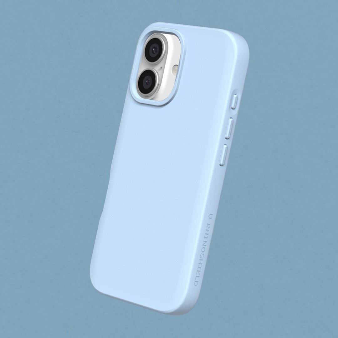SolidSuit经典防摔手机壳/冰河蓝 for iPhone 16系列 - 手机壳/手机套 - 塑料 蓝色