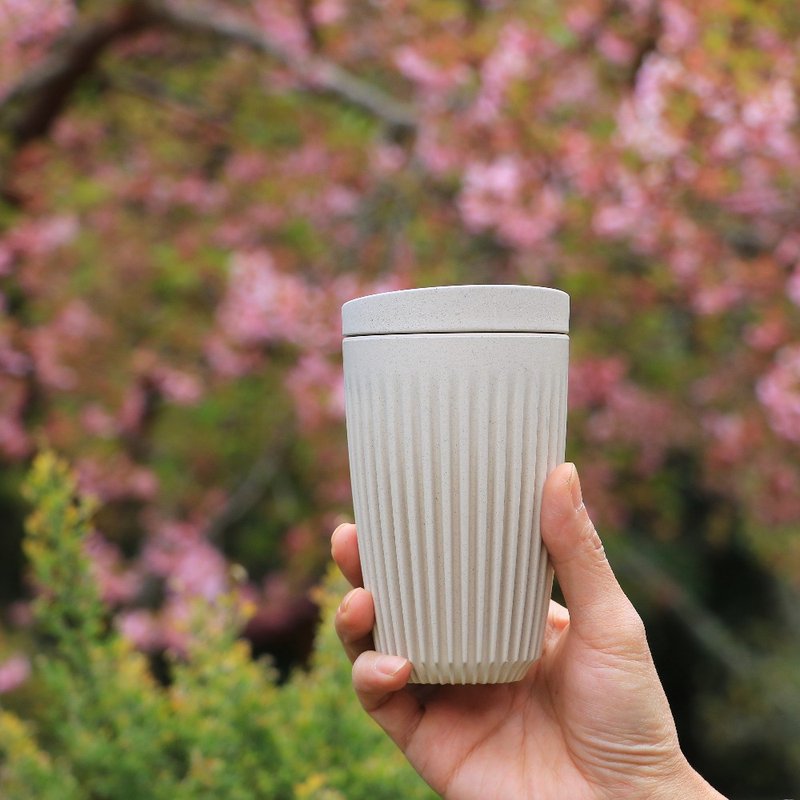 【Huskee】澳洲HuskeeCup咖啡豆壳环保杯 8oz/ 12oz/ 16oz(含盖) - 咖啡杯/马克杯 - 塑料 多色