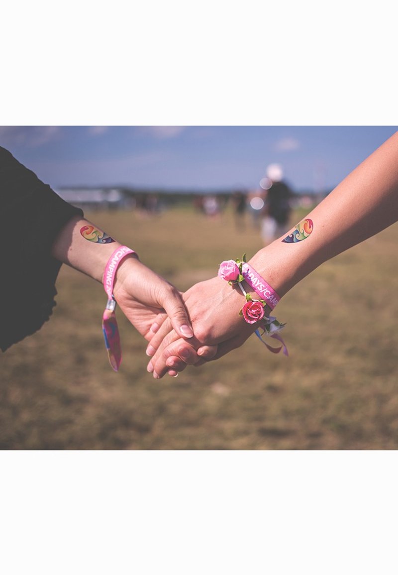 RAINHEART 海蜇/刺青/紋身貼紙/Tattoo Sticker/ - 纹身贴 - 纸 