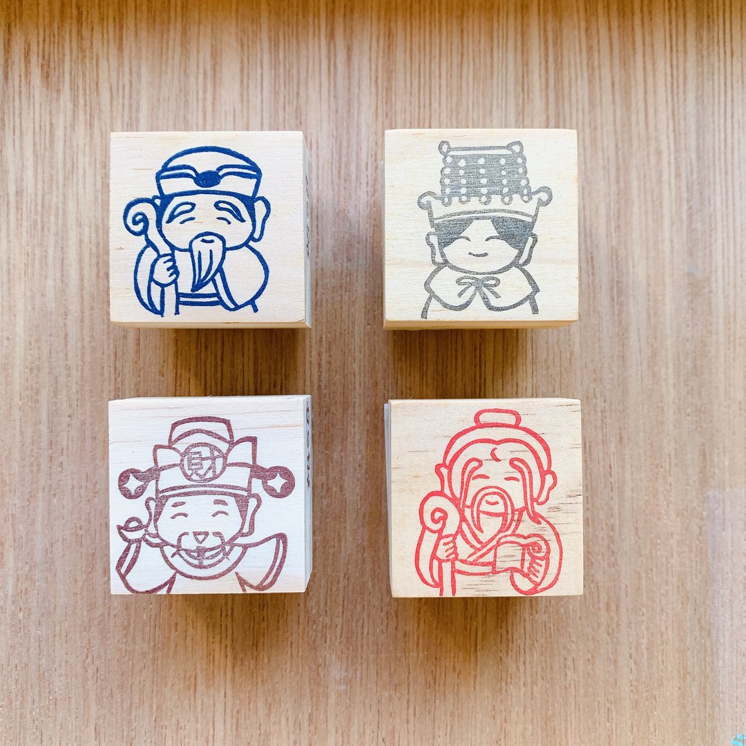 【手刻章】有保佑系列  妈祖、财神、月老、土地公 共计四款 - 印章/印台 - 其他材质 