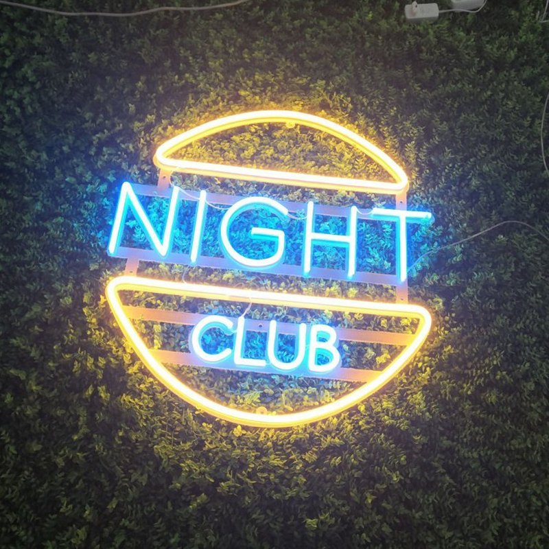 Night Club霓虹灯LED发光字Neon Sign手作定制化礼物设计灯饰 - 灯具/灯饰 - 压克力 透明