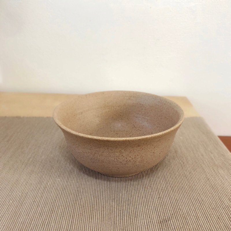 花生米饭碗 大 - 盘子/餐盘/盘架 - 陶 卡其色