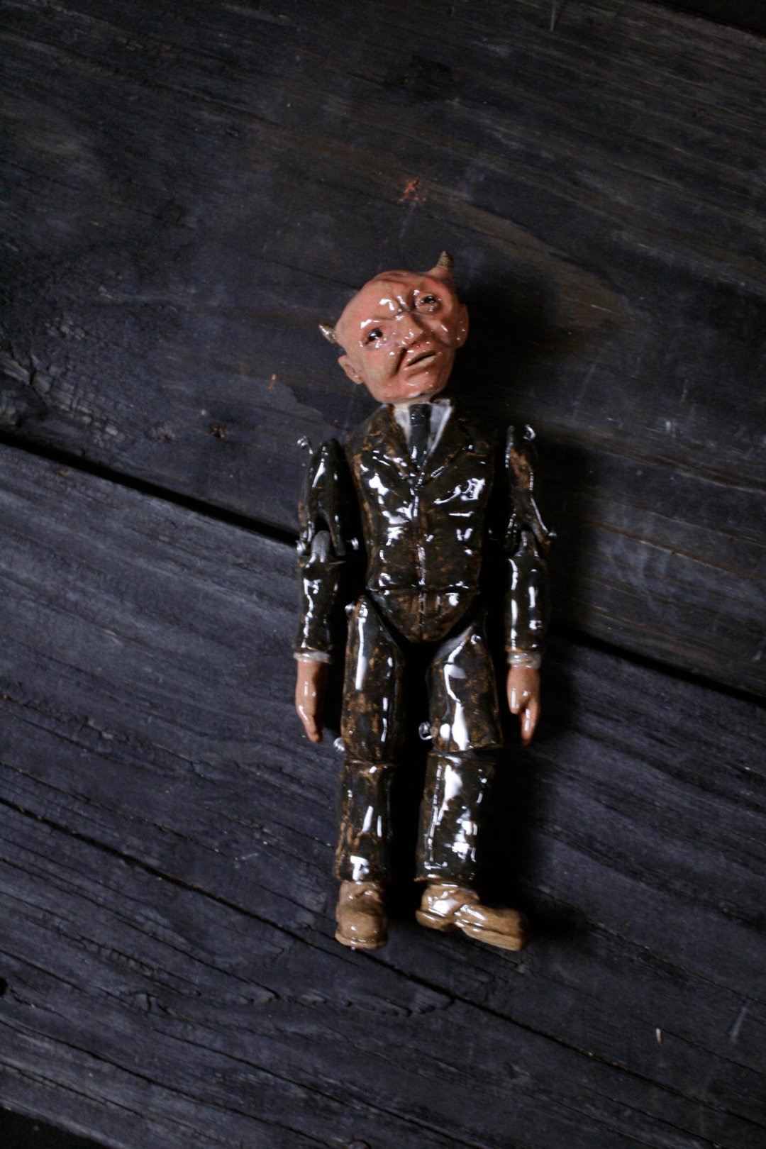 地狱的业务阿德勒 (高18cm 陶瓷 陶偶 手工玩偶) - 玩偶/公仔 - 陶 